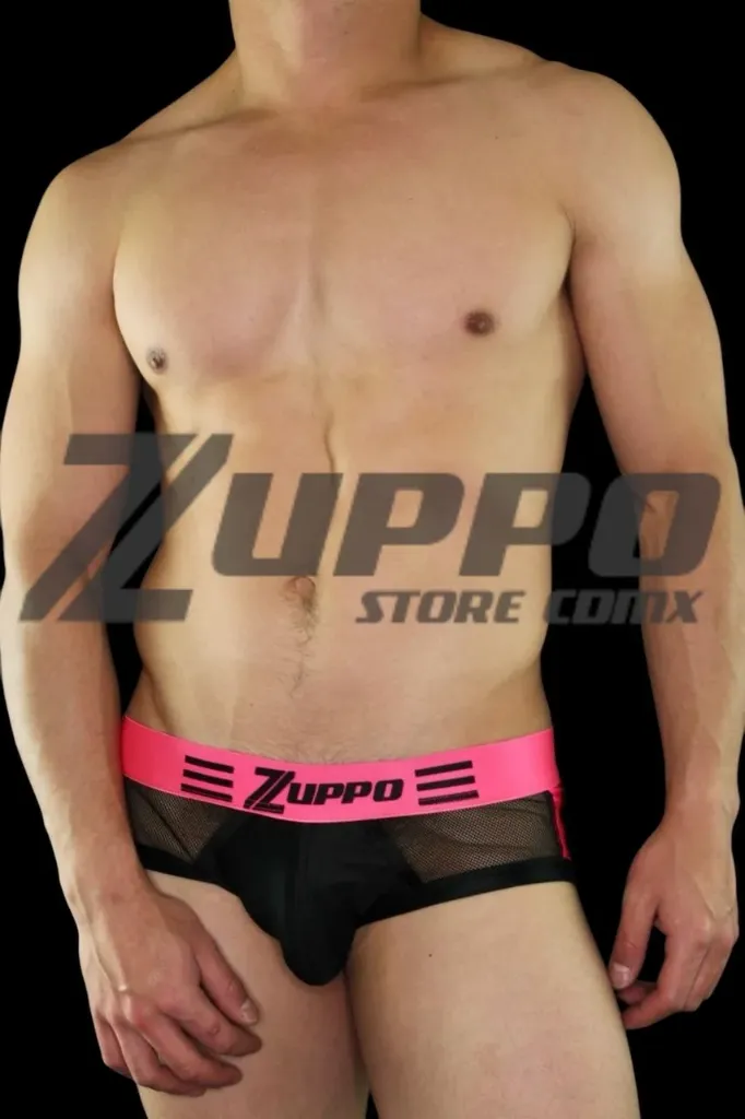 [9012000035101] Armani Mesh (CHICA, ROSA/NEGRO)